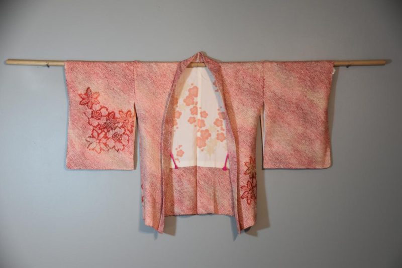 Silk Vintage Shibori  Haori Jacket