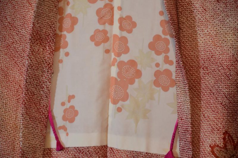 Silk Vintage Shibori  Haori Jacket - Image 6