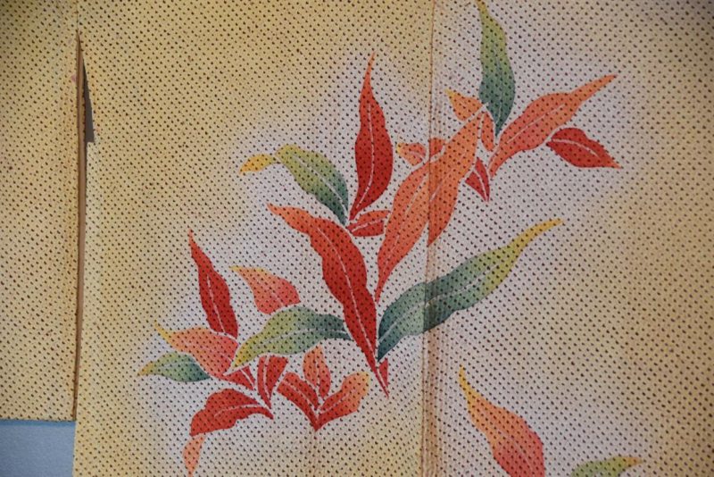 Silk Vintage Shibori  Haori Jacket - Image 7
