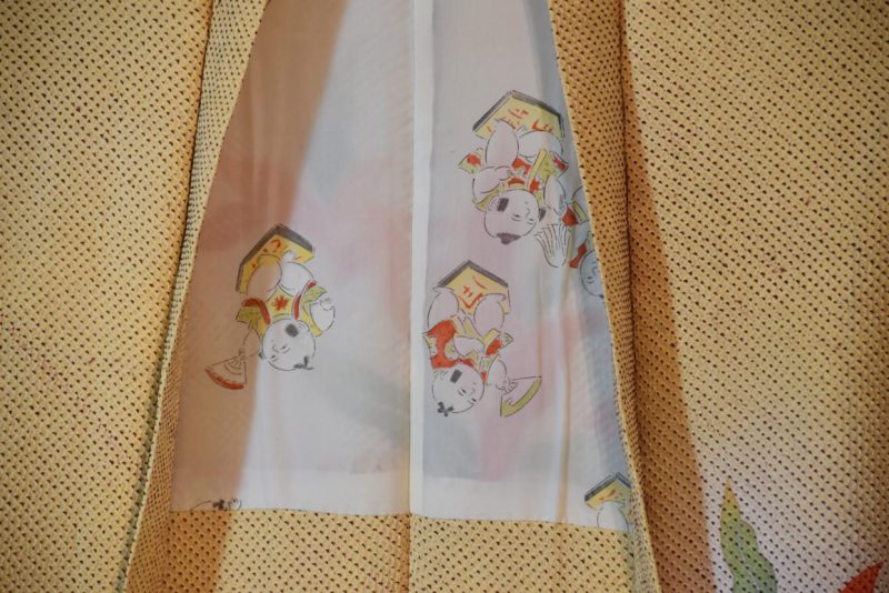 Silk Vintage Shibori  Haori Jacket - Image 3