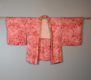 Silk Vintage Shibori  Haori Jacket