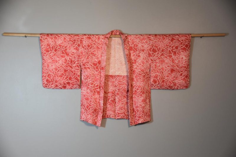 Silk Vintage Shibori  Haori Jacket