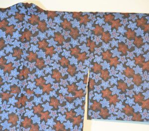 Soft Silk Kimono with Maple leaf design