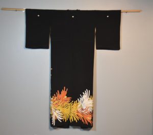 Tomesode Formal Kimono with Matsu Design