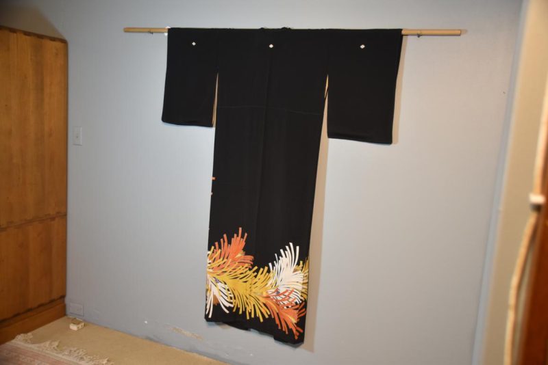 Tomesode Formal Kimono with Matsu Design - Image 6