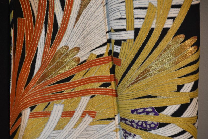 Tomesode Formal Kimono with Matsu Design - Image 3