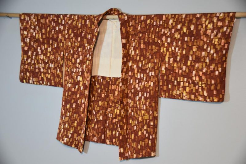 Vintage Silk Haori Jacket - Image 4