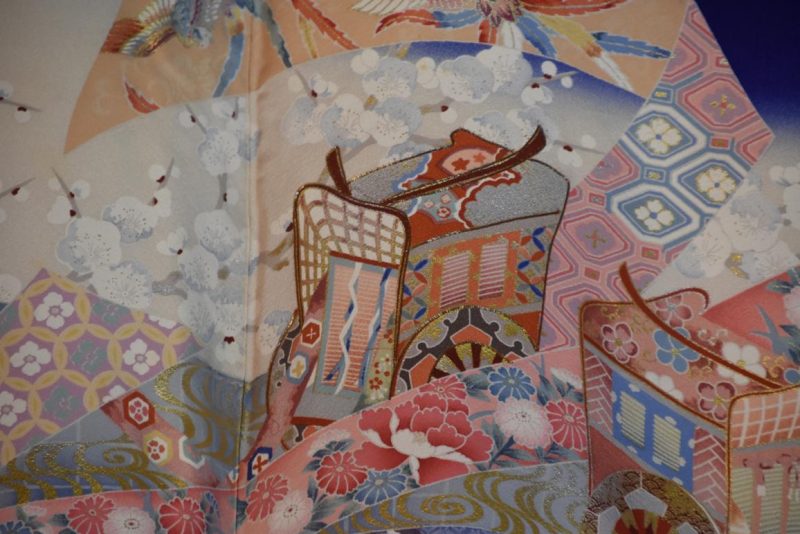 Japanese Furisode Long Sleeve Kimono - Image 14