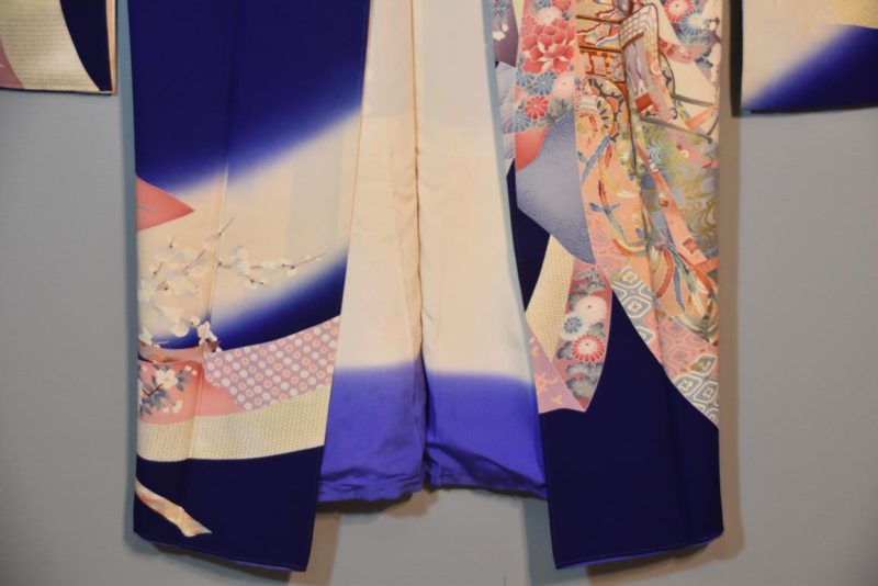 Japanese Furisode Long Sleeve Kimono - Image 6