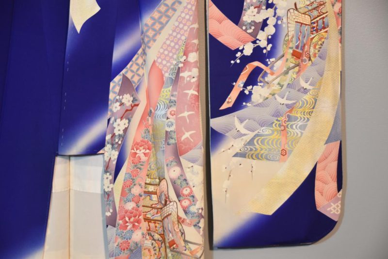 Japanese Furisode Long Sleeve Kimono - Image 4