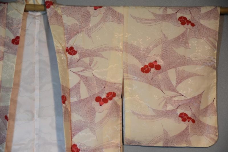 Japanese Vintage Silk Haori Jacket - Image 5