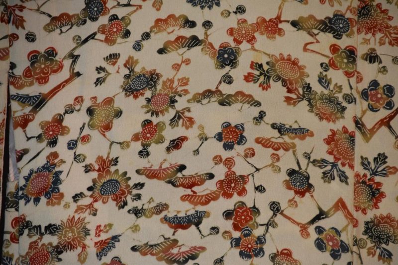Vintage Japanese Silk Haori Jacket - Image 8