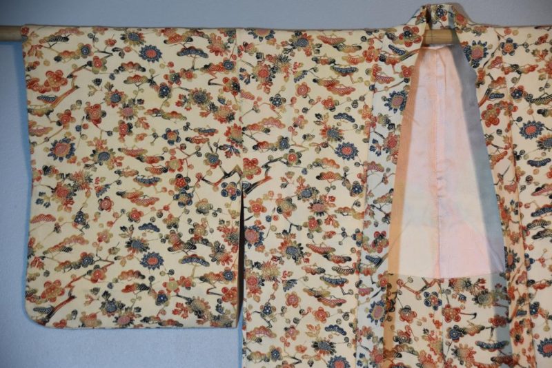 Vintage Japanese Silk Haori Jacket - Image 5