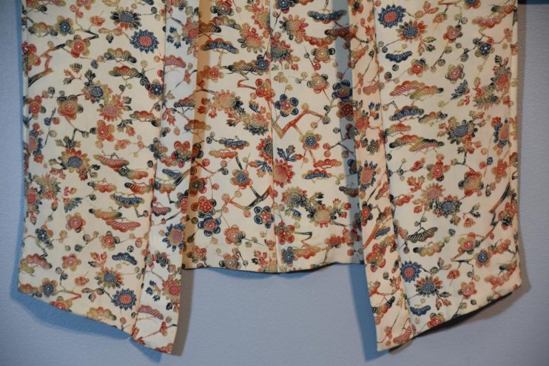 Vintage Japanese Silk Haori Jacket - Image 10