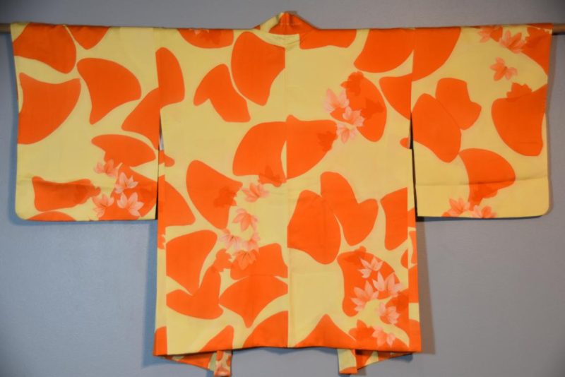 Japanese Vintage Silk Haori Jacket - Image 2