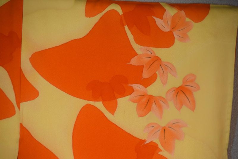 Japanese Vintage Silk Haori Jacket - Image 3