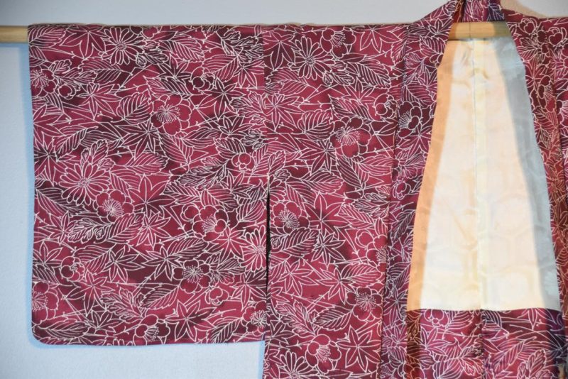 Vintage Japanese Silk Haori Jacket - Image 8
