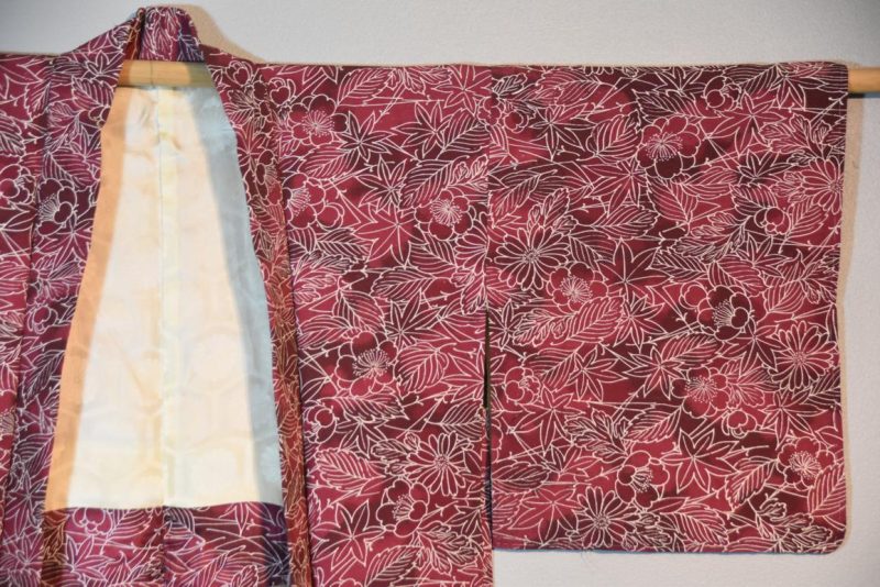 Vintage Japanese Silk Haori Jacket - Image 4