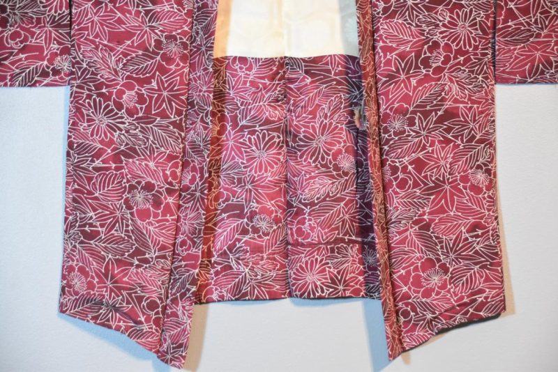 Vintage Japanese Silk Haori Jacket - Image 7