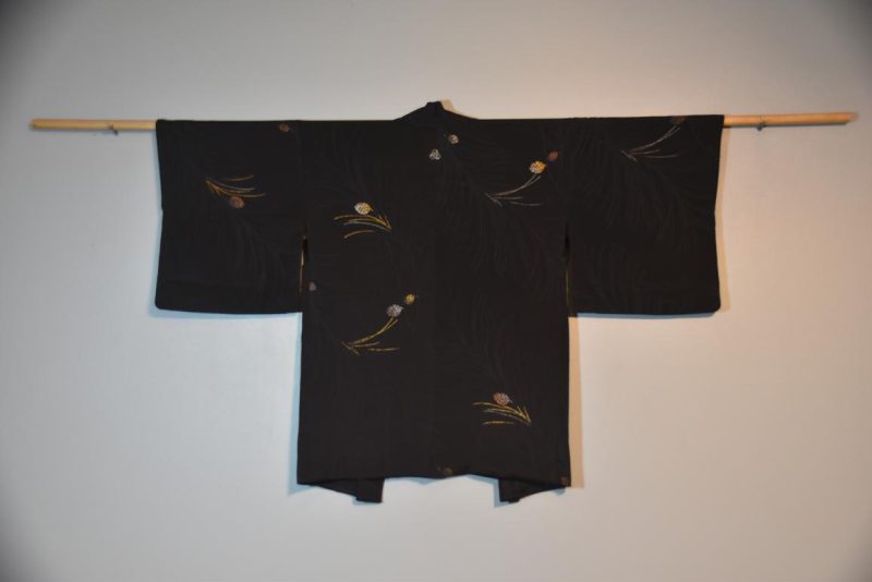 Japanese Vintage Silk Haori Jacket