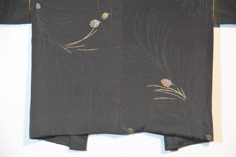 Japanese Vintage Silk Haori Jacket - Image 8