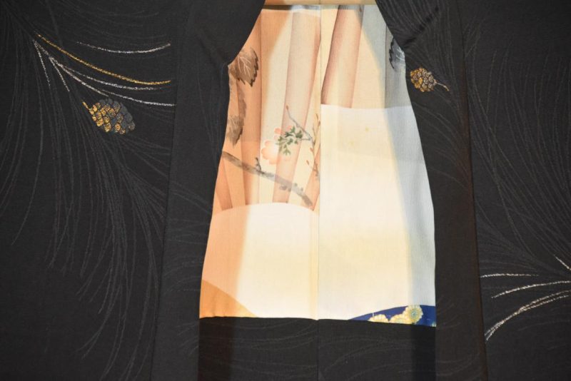 Japanese Vintage Silk Haori Jacket - Image 4