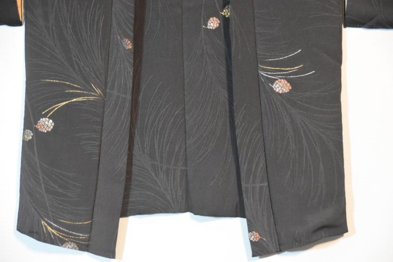 Japanese Vintage Silk Haori Jacket - Image 10