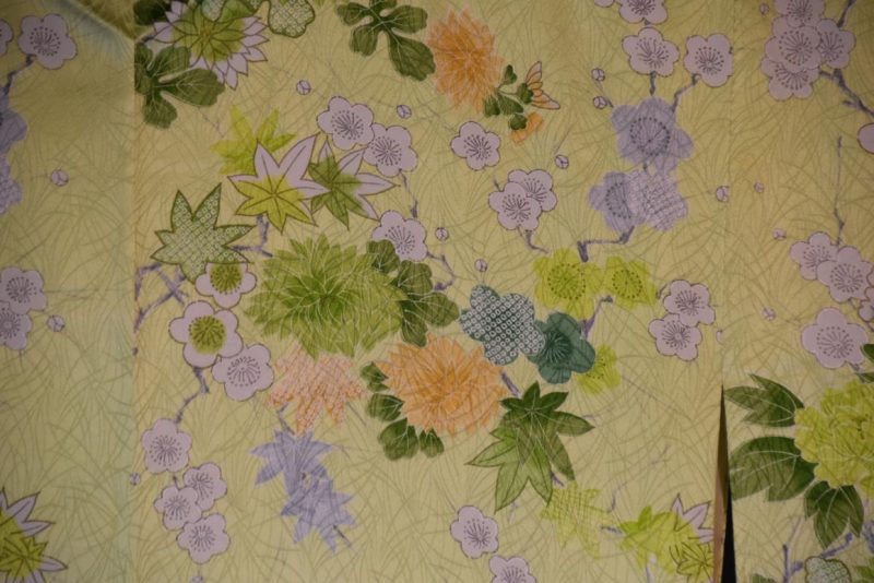 Vintage Japanese Silk Kimono - Image 11