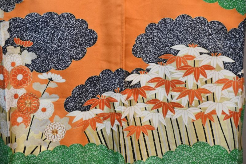 Silk Furisode Kimono - Image 9