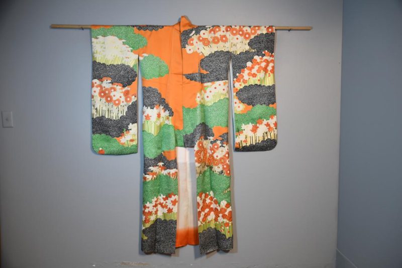 Silk Furisode Kimono - Image 7