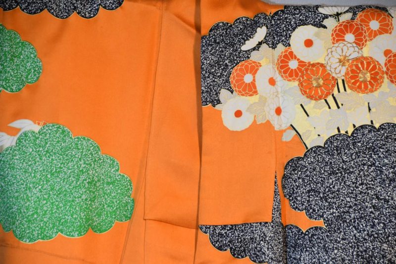Silk Furisode Kimono - Image 3