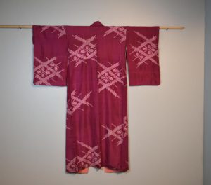 Vintage Silk Shibori Kimono