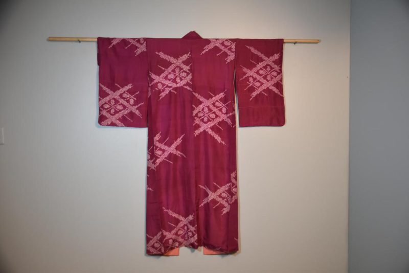 Vintage Silk Shibori Kimono