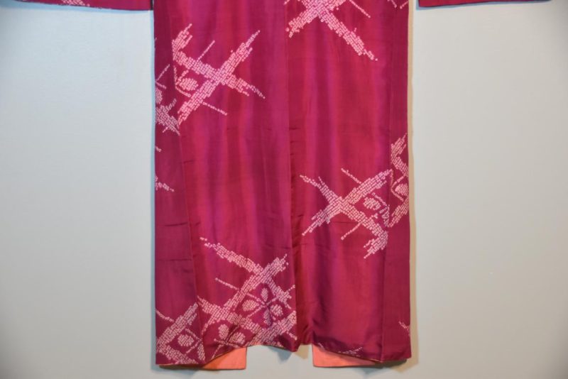 Vintage Silk Shibori Kimono - Image 11