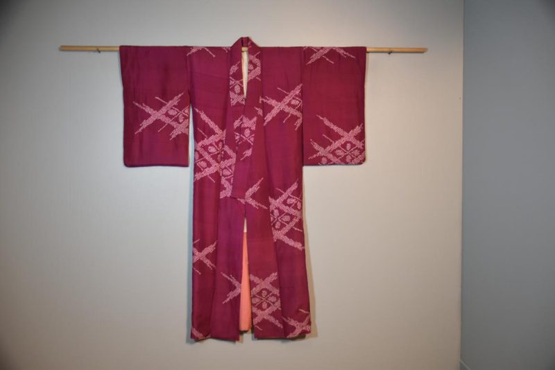 Vintage Silk Shibori Kimono - Image 8