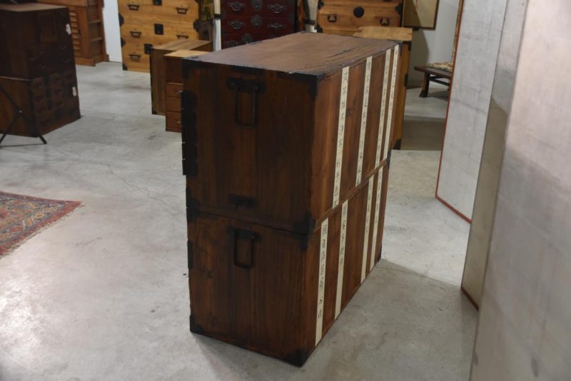 Kannon Biraki Tansu Edo Period Chest Width:970mm - Image 11