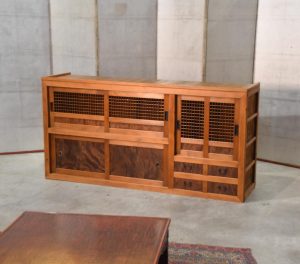 Antique Gifu Region Kitchen Chest Sideboard Width:1755mm.