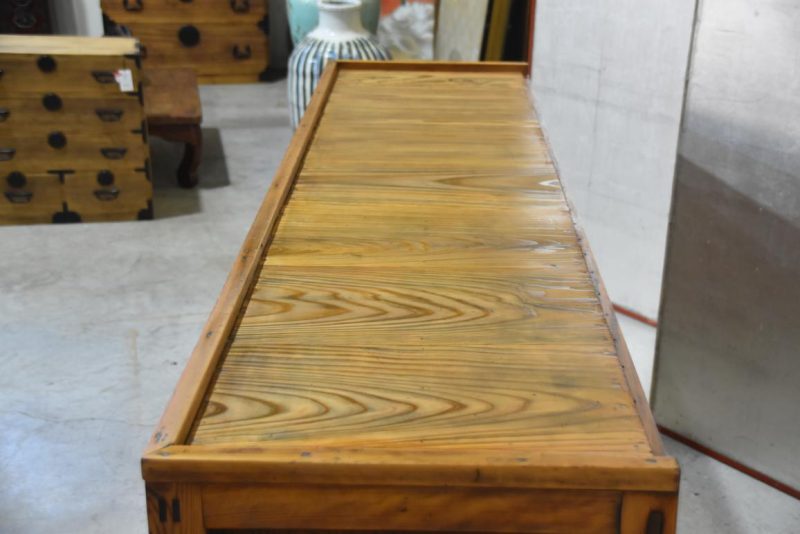 Antique Gifu Region Kitchen Chest Sideboard Width:1755mm. - Image 5