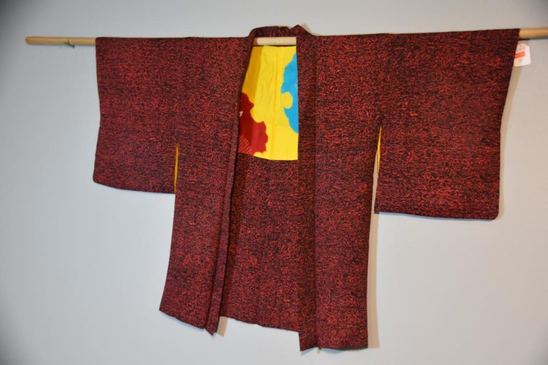 Vintage Silk Haori Jacket - Image 4