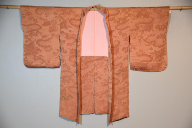 Vintage Japanese Jacquard Haori Jacket - Image 2