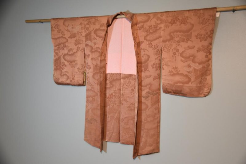 Vintage Japanese Jacquard Haori Jacket - Image 5