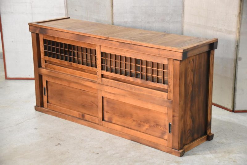 Antique Japanese Sideboard Width:1420mm - Image 6