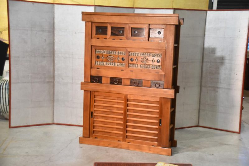 Kyoto Region Mizuya Dansu Kitchen Chest Width:1180mm - Image 11