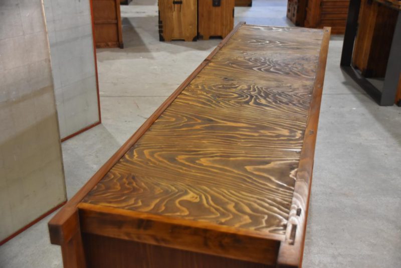 Antique Kitchen Chest Sideboard Width:1870mm - Image 10