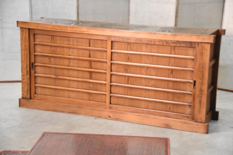 Antique Kitchen Chest Sideboard Width:1870mm - Image 9