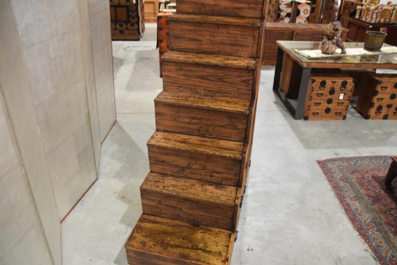 Kaidan Dansu Antique Step Chest Width:1510mm - Image 4
