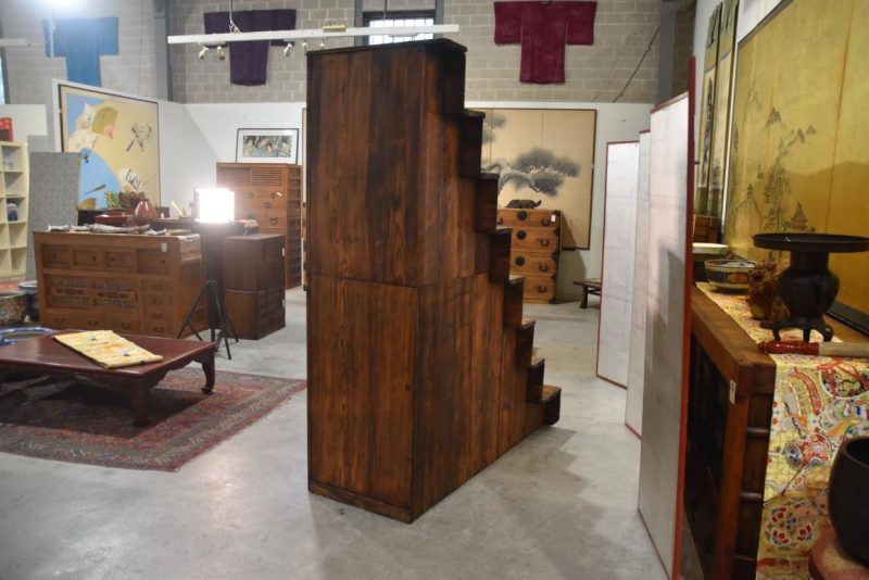 Kaidan Dansu Antique Step Chest Width:1510mm - Image 3