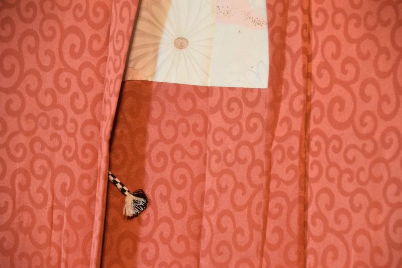 Vintage Silk Jacquard Haori Jacket - Image 6