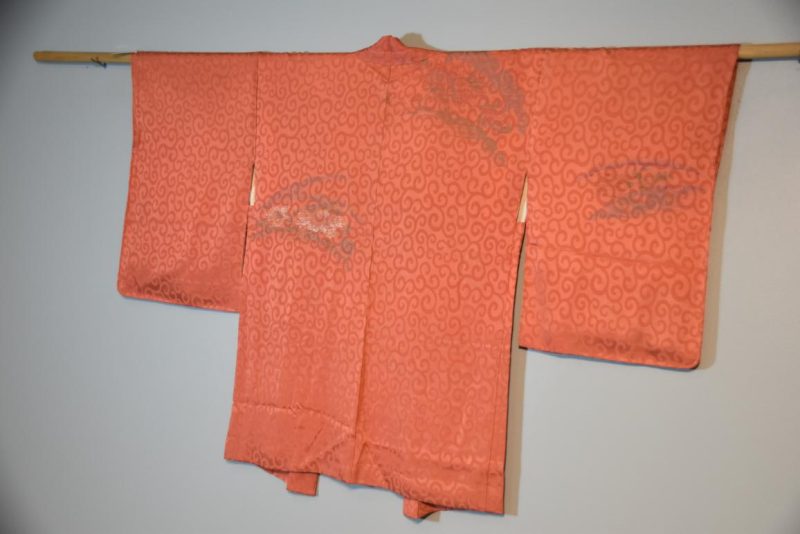 Vintage Silk Jacquard Haori Jacket - Image 3