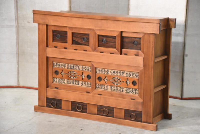 Kyoto Region Mizuya Dansu Kitchen Chest Sideboard Width:1180mm - Image 2